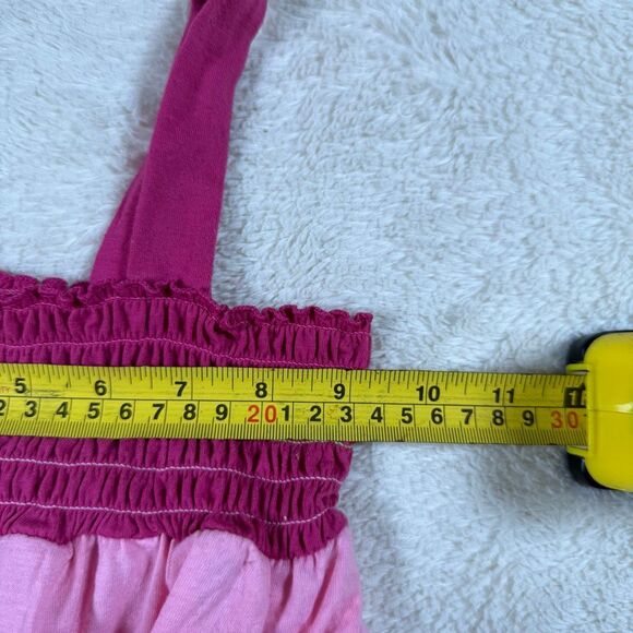 Vintage Y2K Nickelodeon SpongeBob SquarePants Kids Girls Striped Dress - Picture 5 of 5